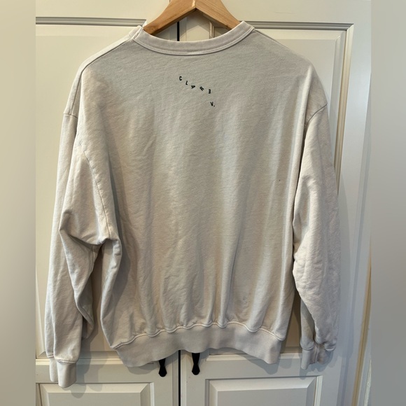 Clare V CIAO oversized sweatshirt XS 
⭐️color transfer - Picture 3 of 11